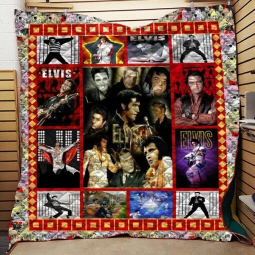 Elvis Presley Quilt Blanket Ver13