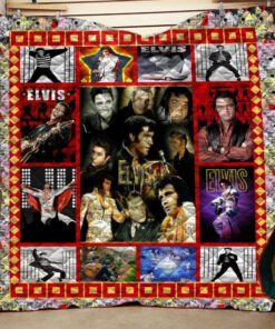 Elvis Presley Quilt Blanket Ver13