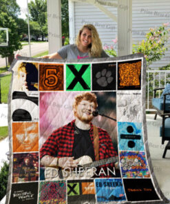 Ed Sheeran Albums Cover Poster Quilt Blanket