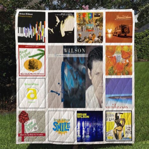 Brian Wilson Quilt Blanket Ver1