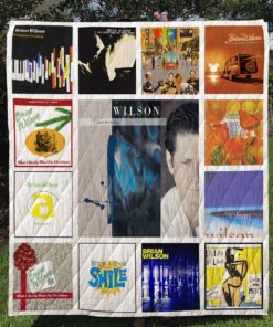 Brian Wilson Quilt Blanket Ver1