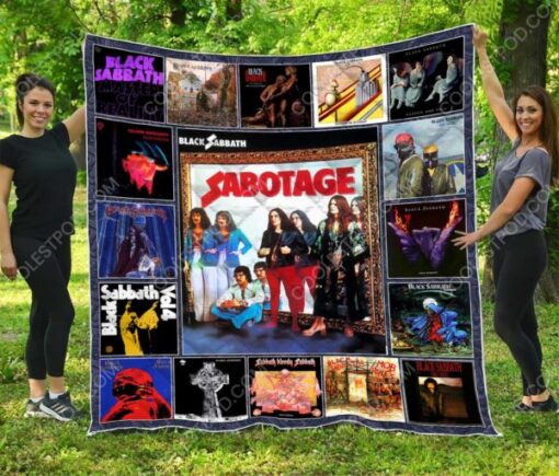 Black Sabbath Quilt Blanket