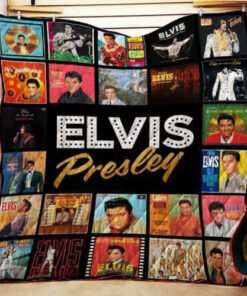 Elvis Presley Quilt Blanket Ver4