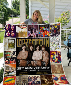 Led Zeppelin Quilt Blanket Ver14