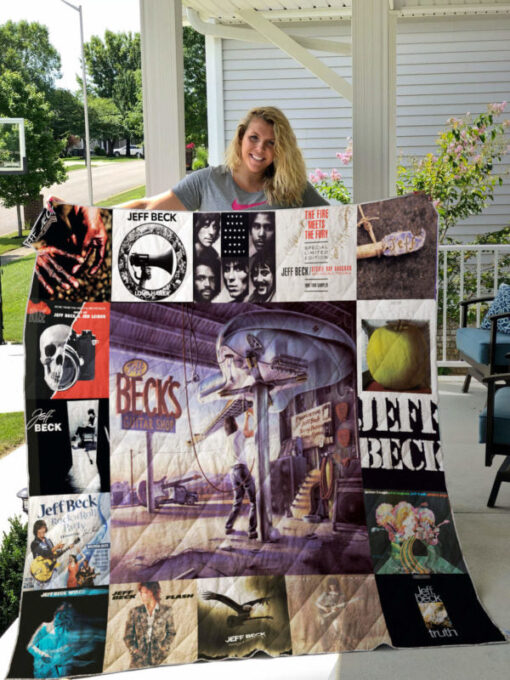 Jeff Beck Albums Quilt Blanket For Fans Ver 17