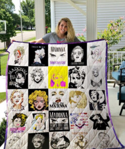 Madonna T-Shirt Quilt Blanket