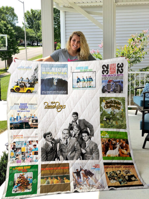 The Beach Boys Quilt Blanket Ver3