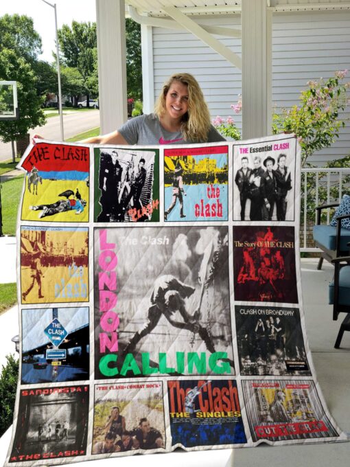 The Clash Albums Quilt Blanket For Fans Ver 13