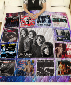 The Stooges Live Albums Quilt Blanket