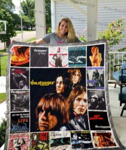 The Stooges Albums Cover Poster Quilt Blanket