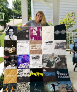 Arctic Monkeys Quilt Blanket