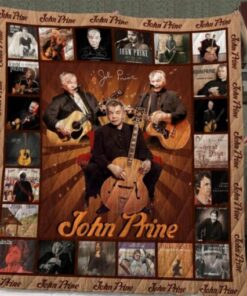 John Prine Quilt Blanket Gifts For Fans Birthday Christmas Music Gifts