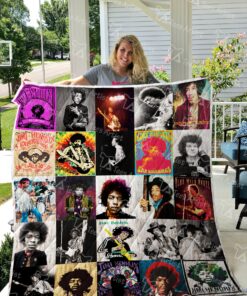 Jimi Hendrix Quilt Blanket 01018