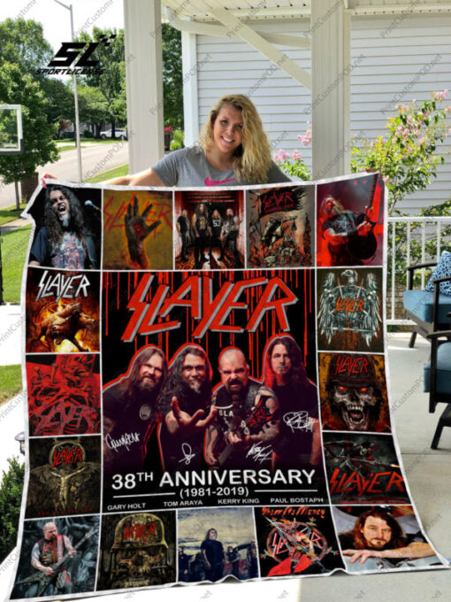 Slayer Quilt Blanket 17