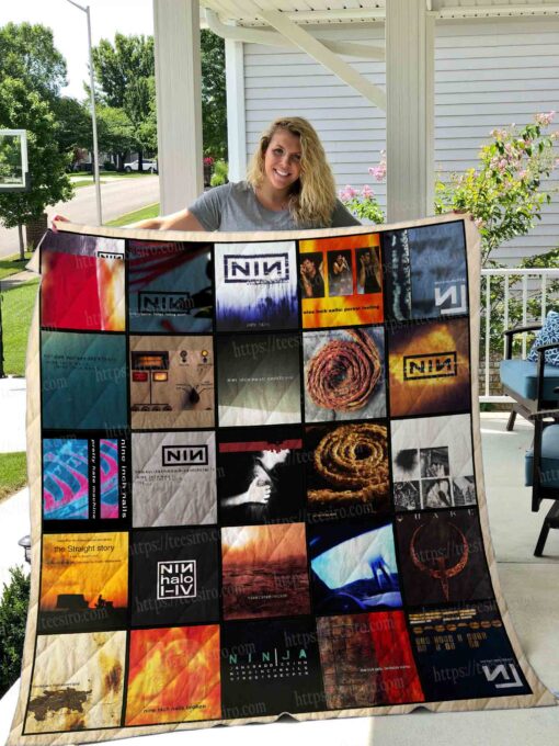 Nine Inch Nails Quilt Blanket 01