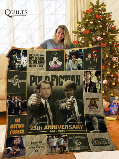 Mofi pulp Fiction Quilt Blanket Ver 5