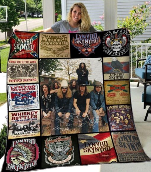 Lynyrd Skynyrd Quilt Blanket TR