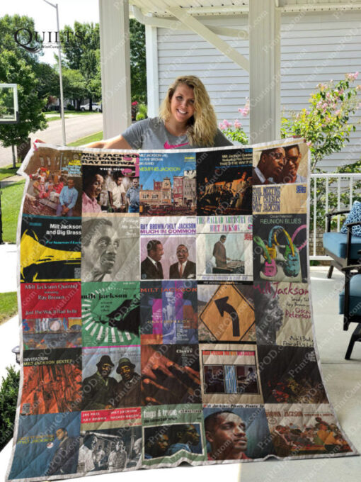 Milt Jackson Albums Quilt Blanket For Fans Ver 25