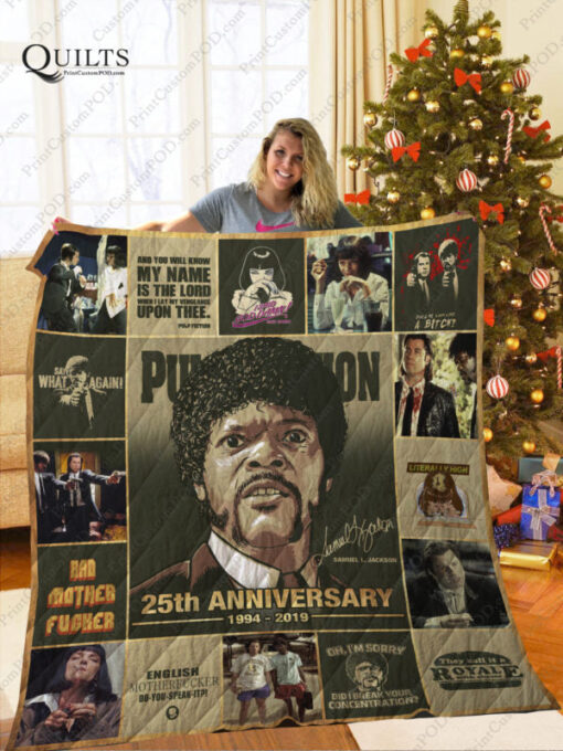 Mofi pulp Fiction Quilt Blanket Ver 4