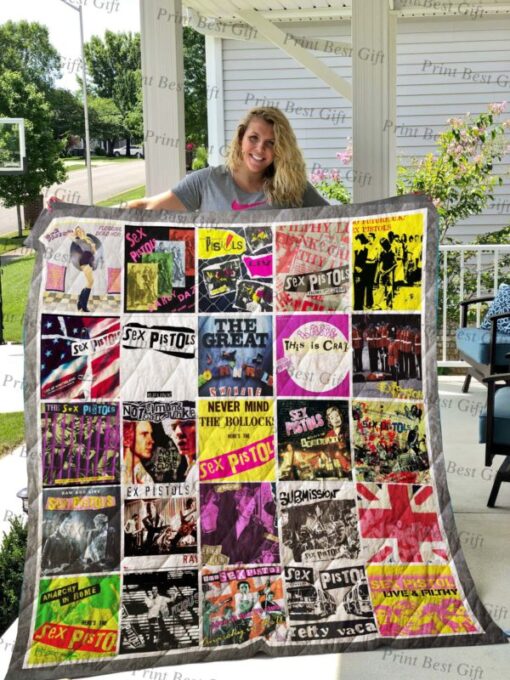 Sex Pistols Albums Cover Poster Quilt Blanket