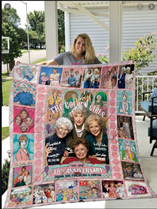 The Golden Girls Quilt Blanket TR