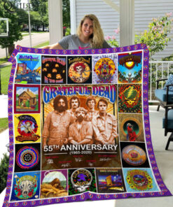 The Grateful Dead Quilt Blanket Gifts For Fans Birthday Christmas Music Gifts