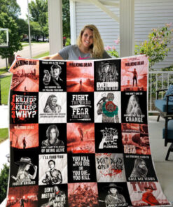 The Walking Dead Quilt Blanket V2 TR