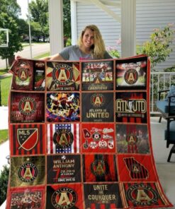 Atlanta United Fc Quilt Blanket - Haillierowe