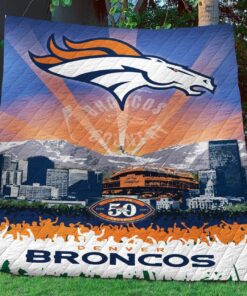 Denver Broncos B140956 Quilt Blanket - Haillierowe