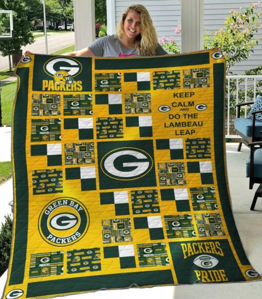 Green Bay Packers 4 Quilt Blanket - Haillierowe