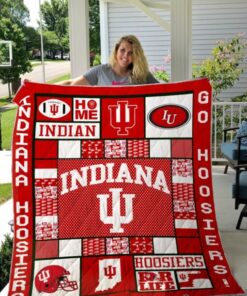 Indiana Hoosiers Quilt Blanket - Haillierowe