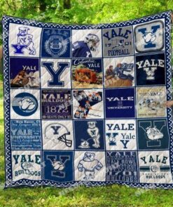 Ncaa Yale Bulldogs 3D Customized Personalized Quilt Blanket #1536 - Haillierowe