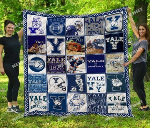 Ncaa Yale Bulldogs 3D Customized Personalized Quilt Blanket #1536 - Haillierowe