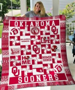 Oklahoma Sooners Quilt Blanket Limited Quilt Blanket - Haillierowe