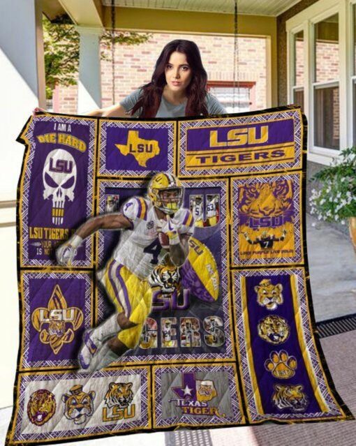 Ncaa Lsu Tigers 3D Customized Personalized Quilt Blanket TR931 - Haillierowe