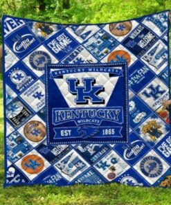 Ncaa Kentucky Wildcats Quilt Blanket #906 - Haillierowe