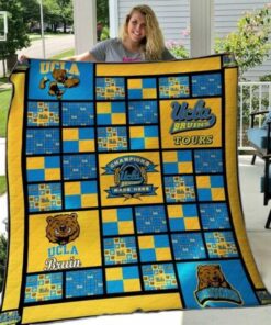 Ucla Bruins Quilt Blanket B030633 Quilt - Haillierowe