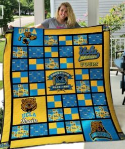 Ucla Bruins Quilt Blanket B030633 Quilt - Haillierowe