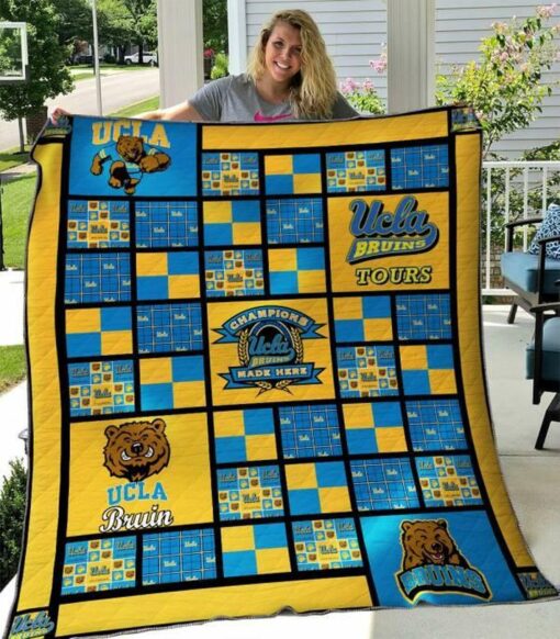 Ucla Bruins Quilt Blanket B030633 Quilt - Haillierowe