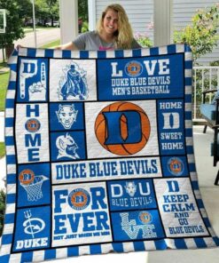 Ncaa Duke Blue Devils Quilt Blanket TR42 - Haillierowe