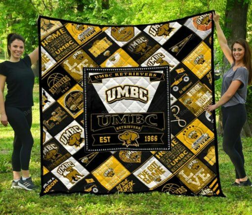 Ncaa Umbc Retrievers Quilt Blanket TR1057 - Haillierowe