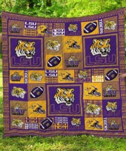 Ncaa Lsu Tigers 3D Customized Personalized Quilt Blanket TR940 - Haillierowe