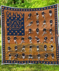 Ncaa Auburn Tigers 3D Customized Personalized Quilt Blanket TR787 - Haillierowe