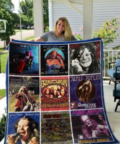 Janis Joplin Quilt Blanket G95