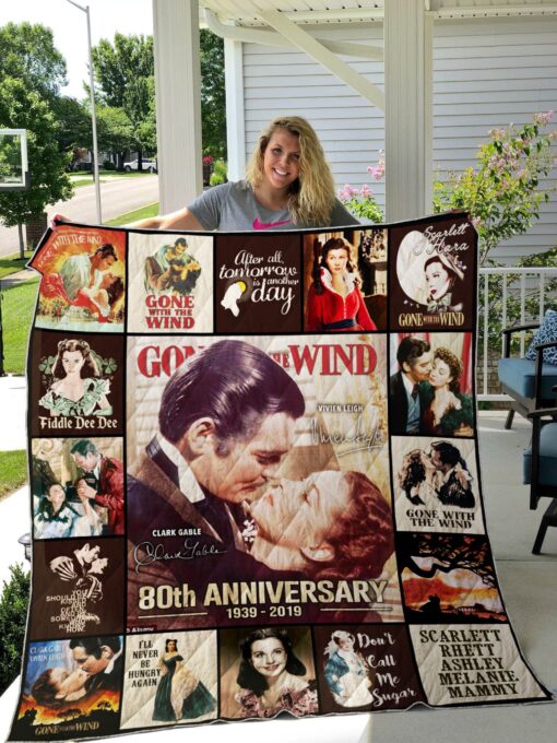 Buy Gone With The Wind Quilt Blanket & Quilt Bedding Set Ver 6