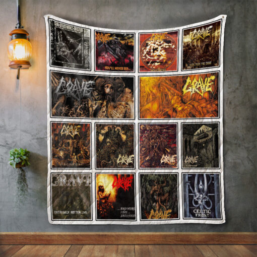 Buy Grave Album Covers Quilt Blanket & Quilt Bedding Set