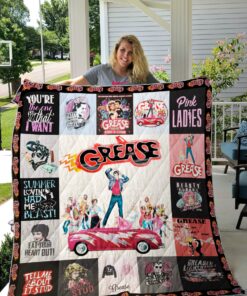 Buy Grease Tshirt Quilt Blanket & Quilt Bedding Set