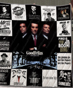 Buy Goodfellas T-Shirt Quilt Blanket & Quilt Bedding Set