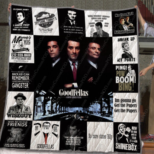 Buy Goodfellas T-Shirt Quilt Blanket & Quilt Bedding Set