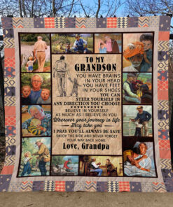 Buy Grandpa  Grandson Quilt Blanket & Quilt Bedding Set